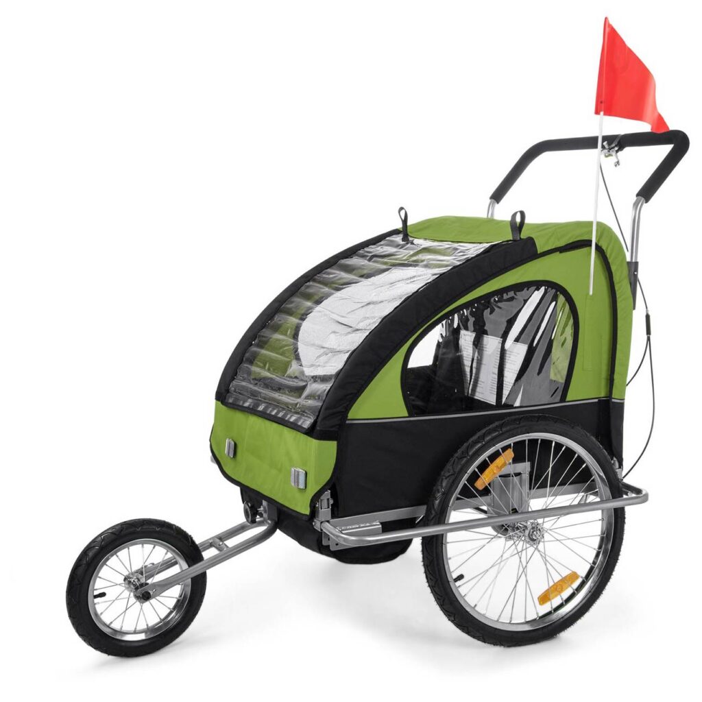 carrello passeggino per bambini per bici muscolari